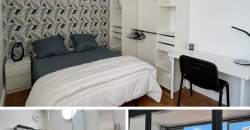 VILLEURBANNE – A LOUER Chambre en colocation 600 € Avec Parking et Balcon