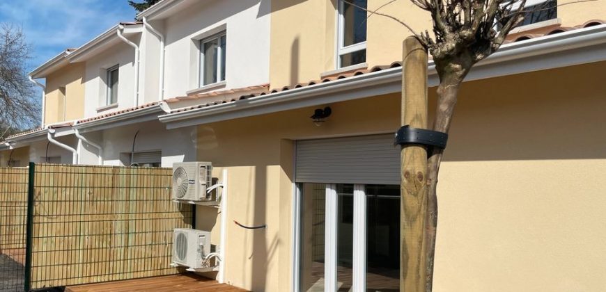 CESTAS – A LOUER T5 de 100m². Loyer: 1162€