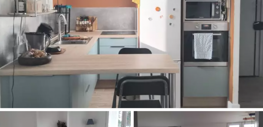 SAINTE-FOY-LÈS-LYON – A LOUER T2 40m² Meublé 785€ cc avec Parking et Jardin