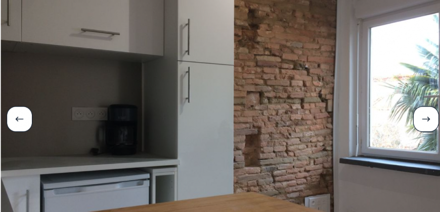Appartement – T1 Bis – TOULOUSE – 735€ cc