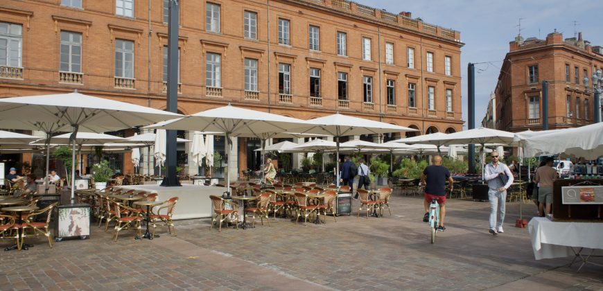 Appartement – T2 Neuf 43m²  – TOULOUSE CAPITOLE – 460€ cc avec Parking