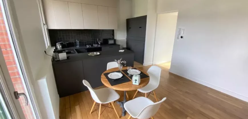 TOULOUSE -Chalets-Saint Aubin-Saint Etienne A LOUER T2 de 38m². Loyer: 675€