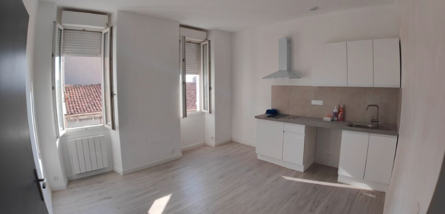 MARSEILLE 14E ARRONDISSEMENT – A LOUER T2 de 35m². Loyer: 720€