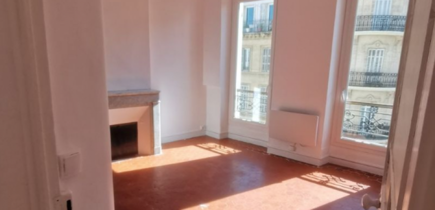 Appartement – T2 – MARSEILLE 6E ARRONDISSEMENT – 840