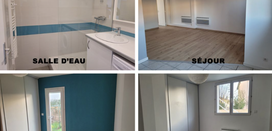 VILLENEUVE-TOLOSANE – A LOUER T3 de 54m². Loyer: 685€