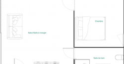 MARSEILLE 13E ARRONDISSEMENT – A LOUER T2 de 40m². Loyer: 590€