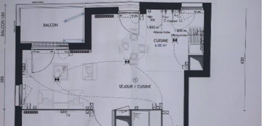 Appartement – T2 – CERGY – 985