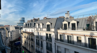 Paris 17e – A LOUER T2 de 24m². Loyer: 880€