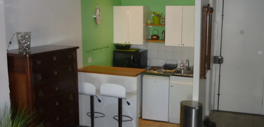 Lyon – A LOUER T2 de 30m². Loyer: 680€