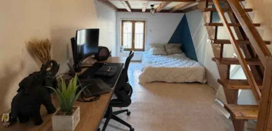 Soucieu-en-Jarrest – A LOUER T2 de 54m². Loyer: 512€