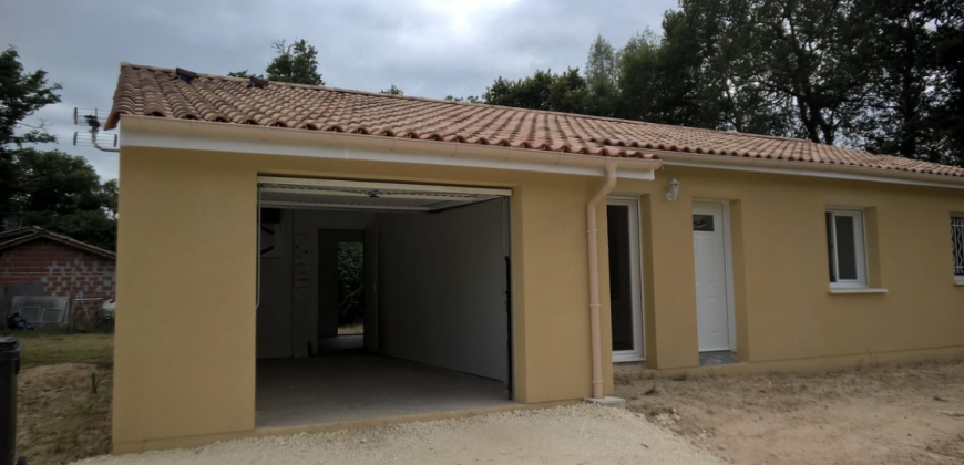 Maison – T4 – Villandraut – 980