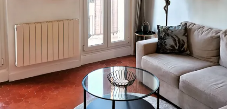 Marseille – A LOUER T2 de 46m². Loyer: 770€