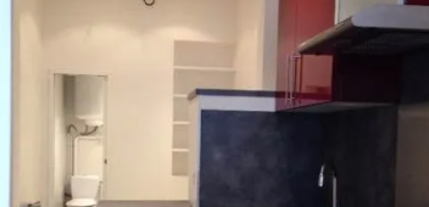 Bordeaux – A LOUER T1 de 17m². Loyer: 400€